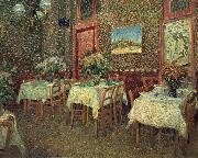 Vincent Van Gogh L-Interieur d un Restaurant France oil painting artist